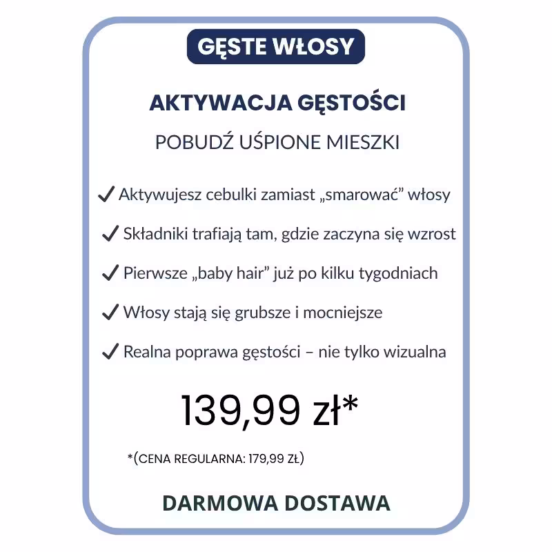 Zestaw Gęste Włosy