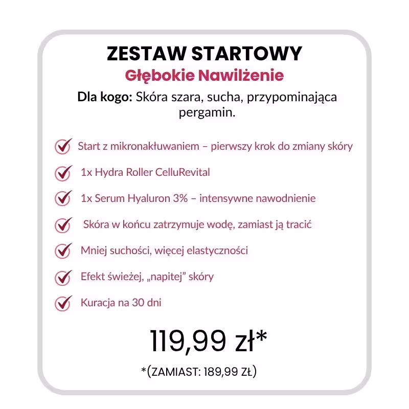 Zestaw Startowy - Głębokie nawilżenie