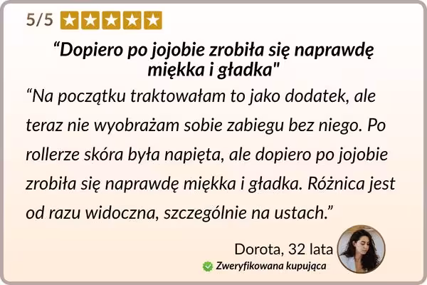 Jojoba Oil - opinia zadowolonej użytkowniczki