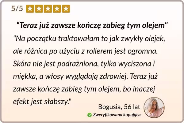 Argan Oil - opinia zadowolonej użytkowniczki