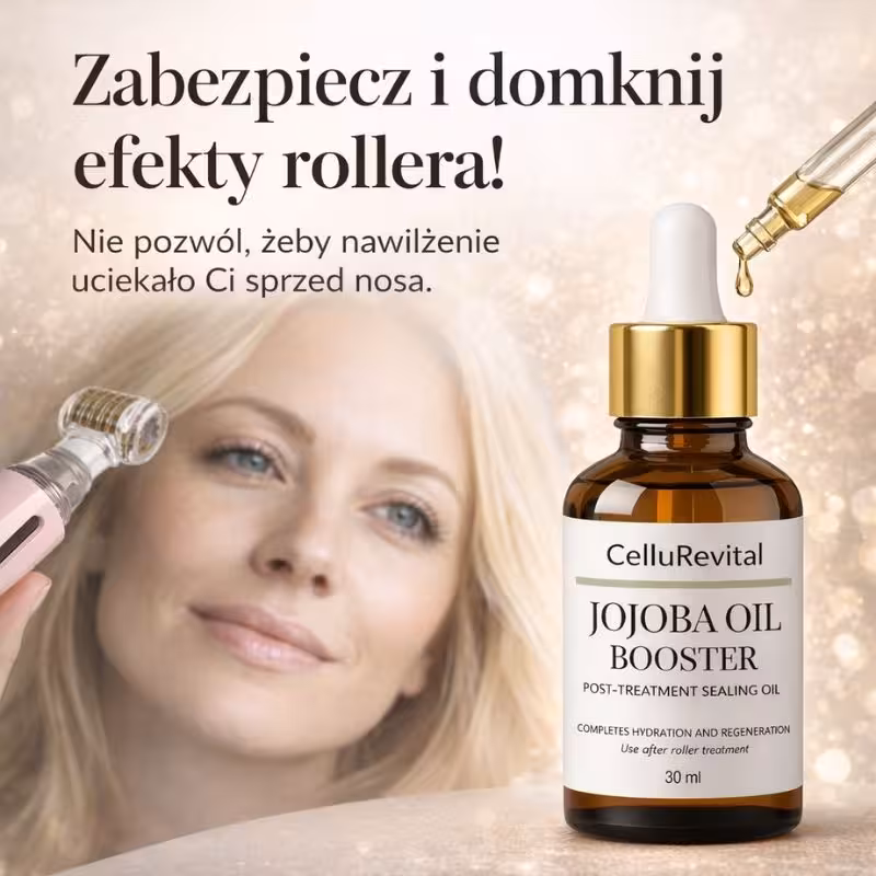 Jojoba Oil na gładką cerę domknięcie kuracji