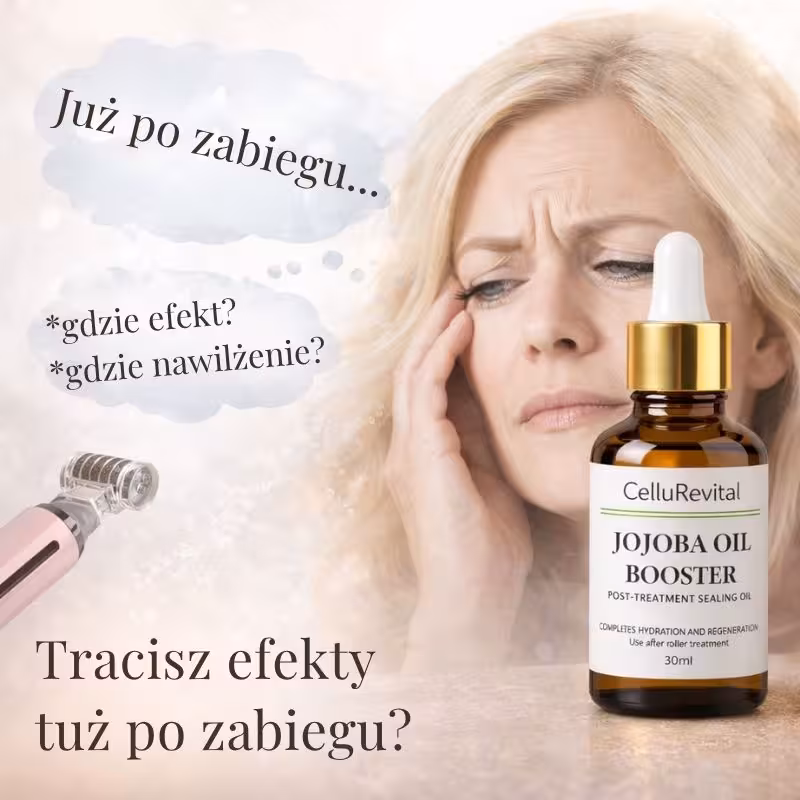 Jojoba Oil na gładką cerę domknięcie kuracji