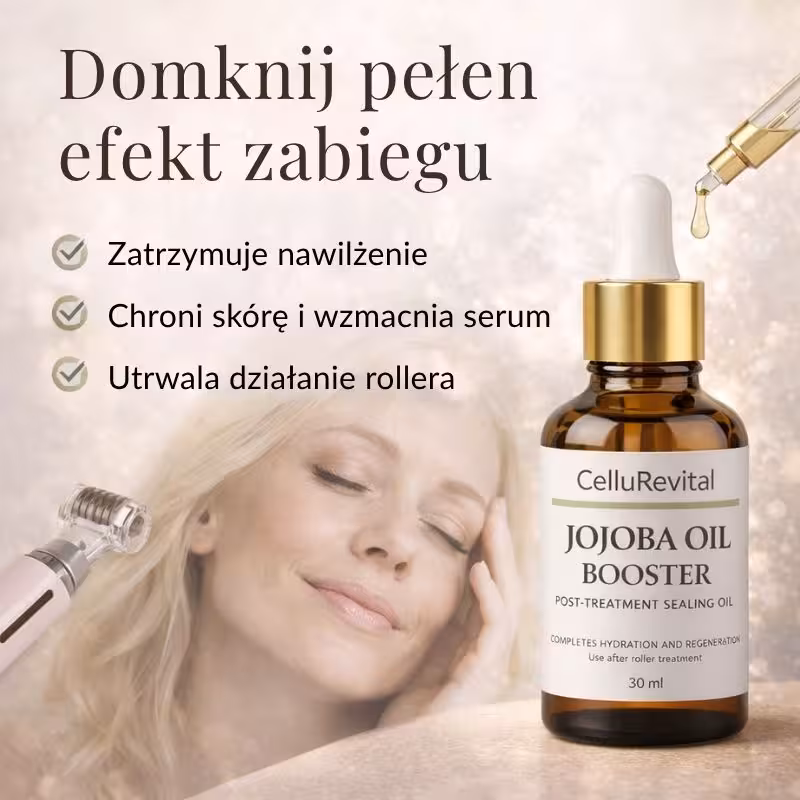 Jojoba Oil na gładką cerę domknięcie kuracji