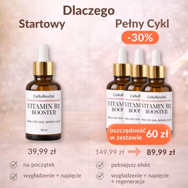 Witamina B5 na gładką cerę