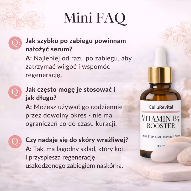 Witamina B5 na gładką cerę