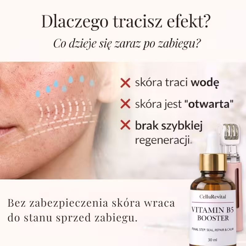 Witamina B5 na gładką cerę