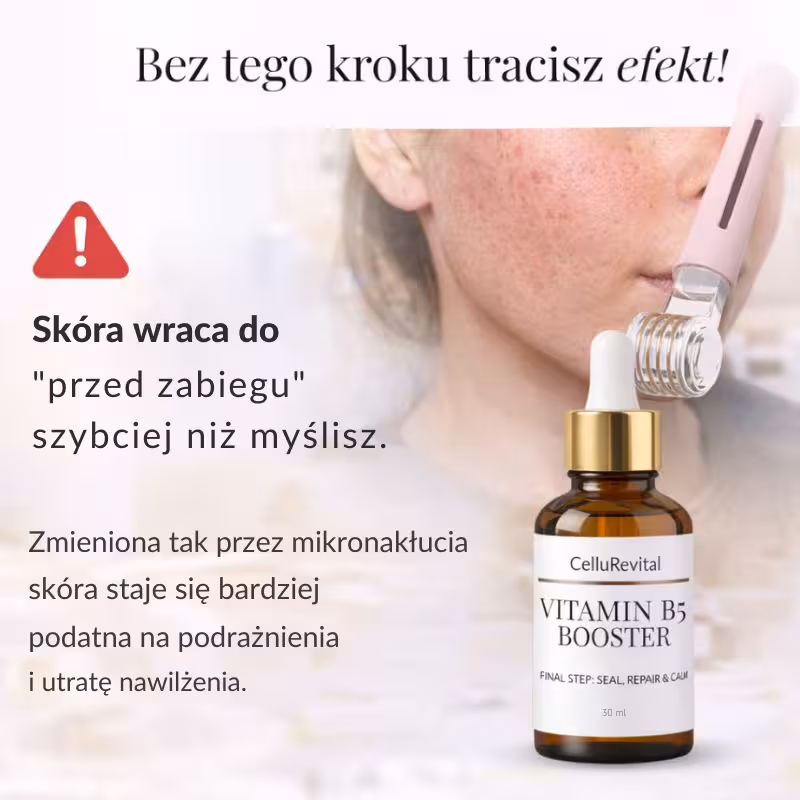 Witamina B5 na gładką cerę