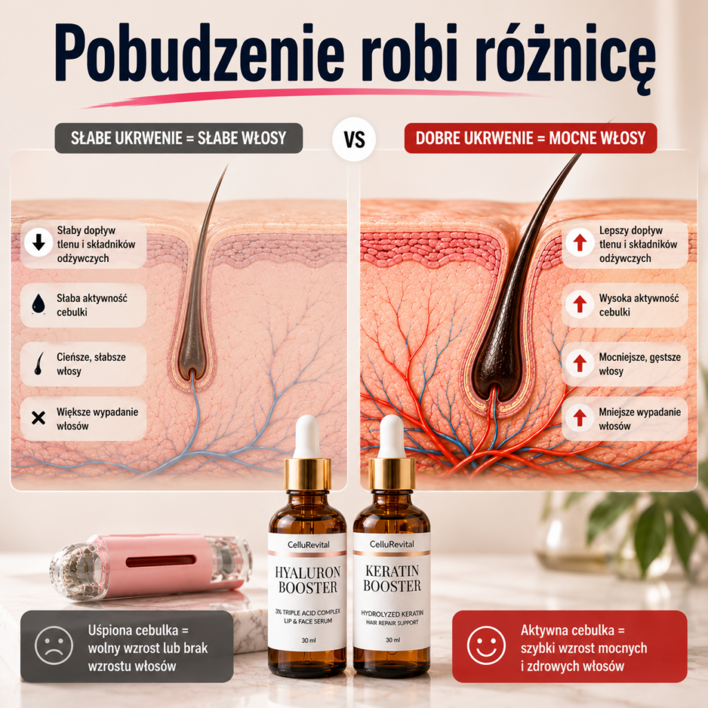 Pobudzenie cebulki włosa