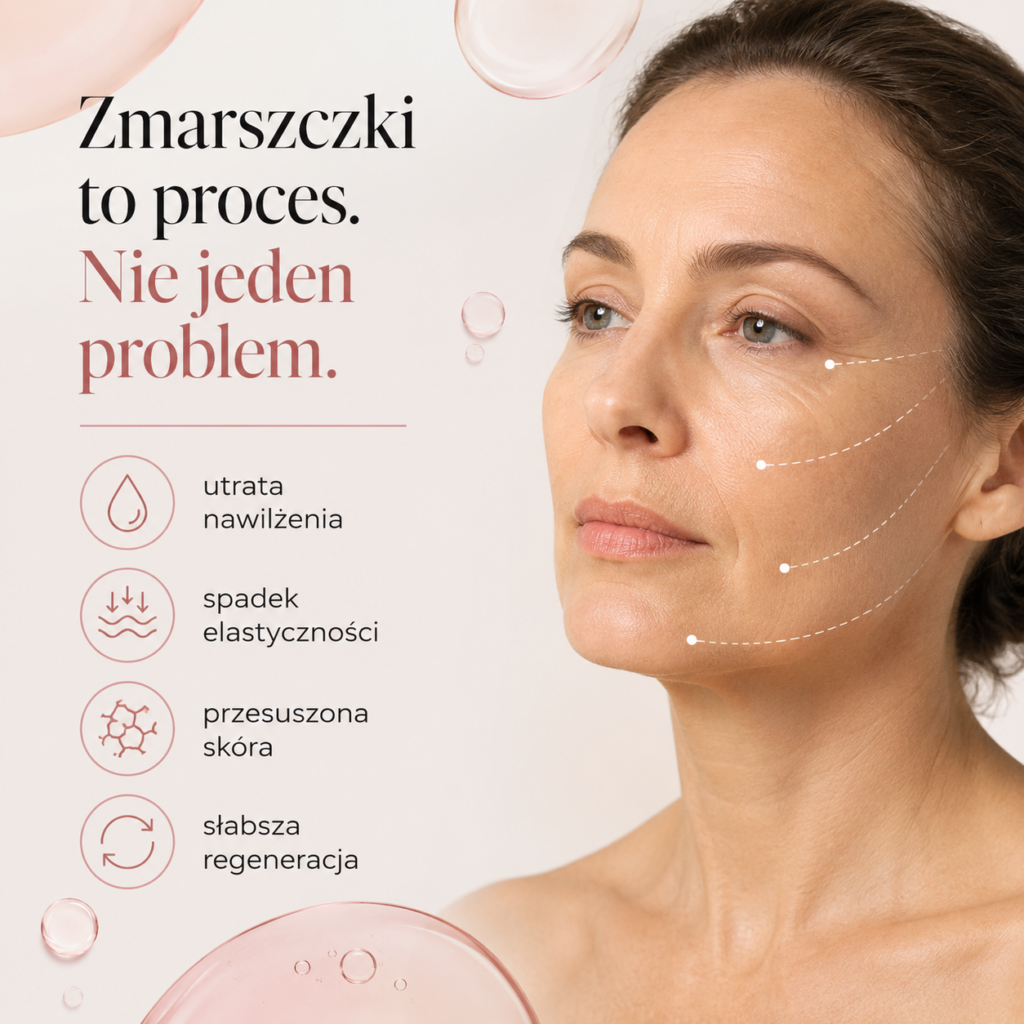 Zmarszczki to proces.